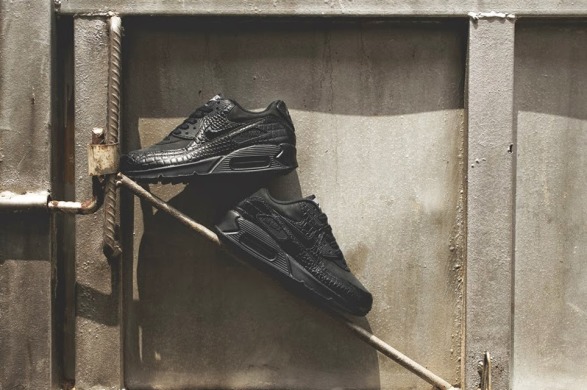 Кроссовки Nike Wmns Air Max 90 Premium "Black", EUR 40