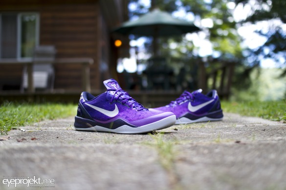 Баскетбольные кроссовки Nike Kobe 8 "Purple Gradient", EUR 44