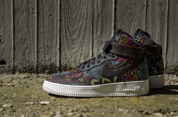 Кросiвки Nike Air Force One High BHM "Multicolore", EUR 43