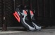 Кросiвки Nike Air Max 90 Premium “Black/Medium Ash/Total Crimson”, EUR 42