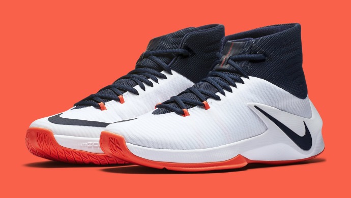 Баскетбольные кроссовки Nike Zoom Clear Out "White/Black/Red", EUR 44