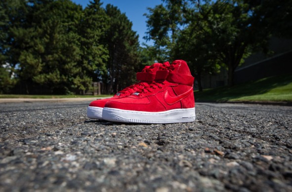 Кроссовки Nike Air Force 1 High 07 Suede 'Gym Red', EUR 41