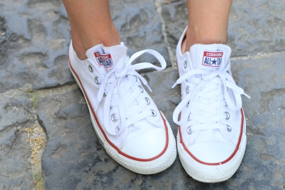 Кеди Converse "White Low Top All Star", EUR 35