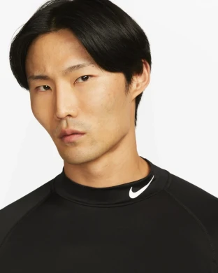 Термобелье Мужское Nike Pro Dri-Fit Fitness Mock-Neck Long-Sleeve (FB7908-010), M