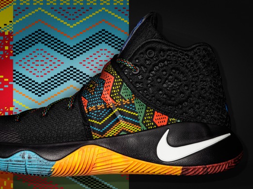 Баскетбольные кроссовки Nike Kyrie 2 BHM “Black Indian”, EUR 43