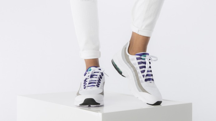 Кросiвки Nike WMNS Air Max 95 "White/Purple/Court", EUR 38,5