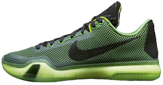 Баскетбольні кросівки Nike Kobe 10 “Green Vino”, EUR 46