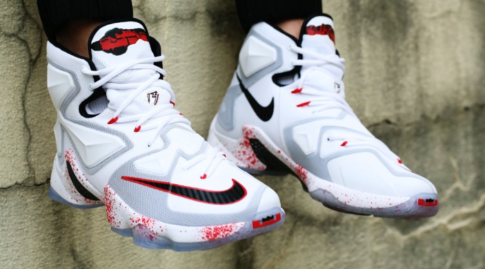 Баскетбольные кроссовки Nike LeBron 13 "Horror Flick", EUR 41