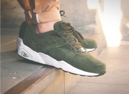 Кросiвки Puma R698 Allover Suede Forest “Night-White”, EUR 41