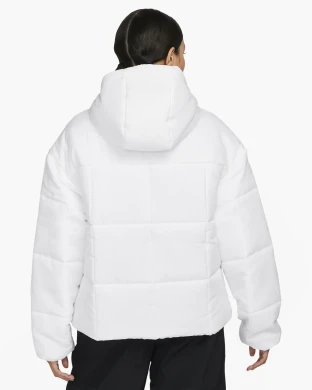 Куртка Женская Nike Sportswear Classic Puffer Therma-Fit Loose Hooded Jacket (FB7672-100)