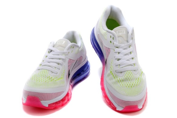 Кроссовки Nike Air Max 2014 "White Lime/Purple Red", EUR 39