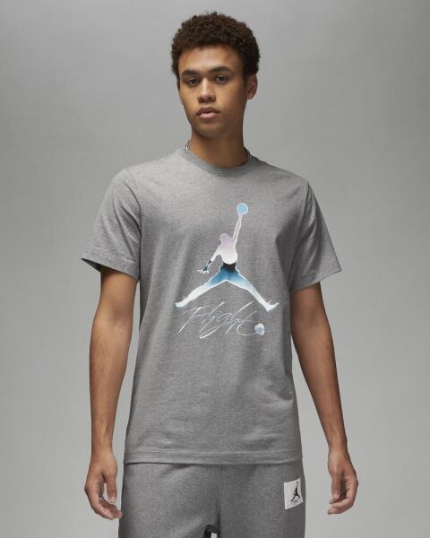 Чоловіча футболка Nike M J Brand Graphic Ss Crew (DV8414-091)