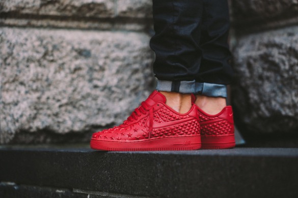 Кроссовки Nike Air Force One Low 07 LV8 VT "Red", EUR 37
