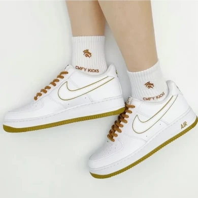 Чоловічі кросівки Nike Air Force 1 Low "White/Bronzine" (DV0788-104)