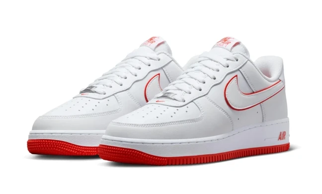 Кросівки Nike Air Force 1 Low "White/Picante Red" (DV0788-102), EUR 44