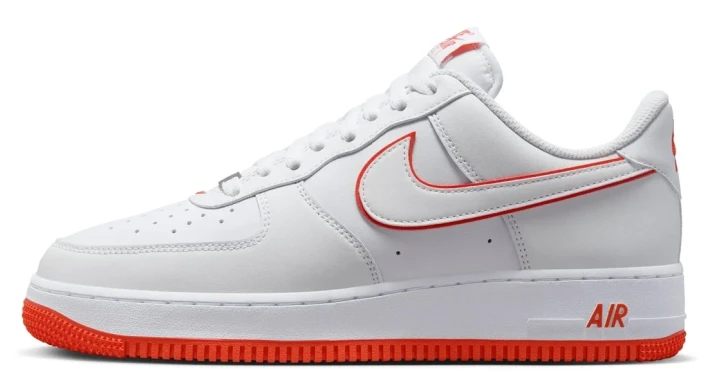 Кроссовки Nike Air Force 1 Low "White/Picante Red" (DV0788-102), EUR 45