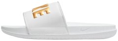 Тапочки Жіночі Nike Wmns Offcourt Slide White Metallic Gold (BQ4632-106)