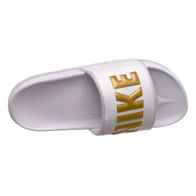 Тапочки Жіночі Nike Wmns Offcourt Slide White Metallic Gold (BQ4632-106), EUR 38
