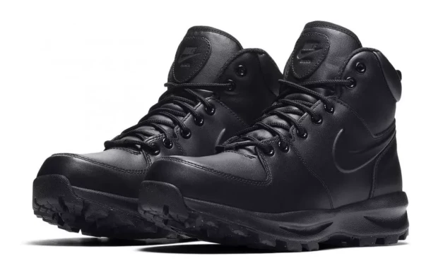 Оригинальные ботинки Nike Manoa Leather "Black" (454350-003), EUR 45