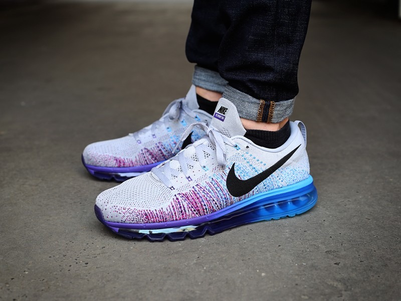 Black purple and hot sale blue air max