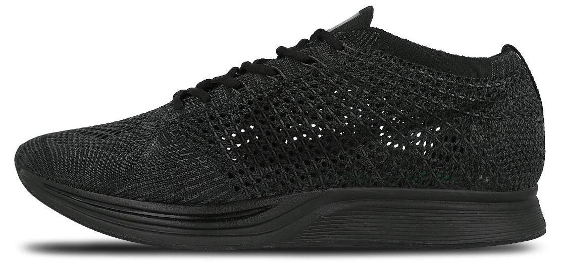 i Nike Flyknit Racer Triple Black 1 419 Brooklynstore