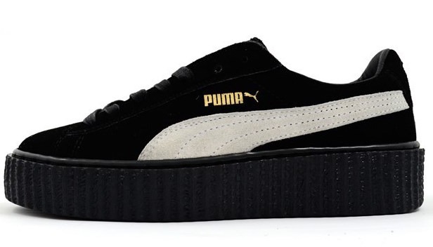 Puma creepers 2025 black and white