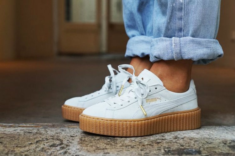 Puma by 2024 rihanna creeper white