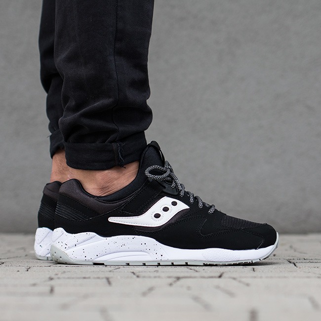 Saucony Grid 9000 Black White 1 489 Brooklynstore