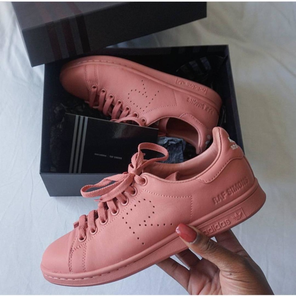 Raf simons best sale stan smith pink