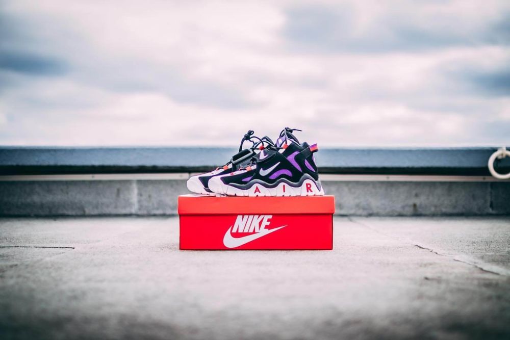 Nike air barrage mid qs store hyper grape