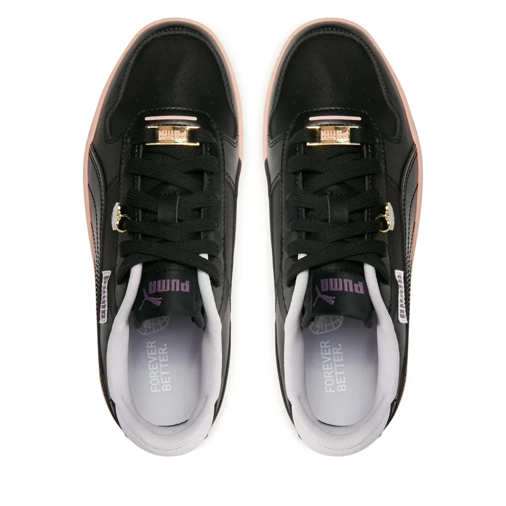 Puma basket hotsell trainers black