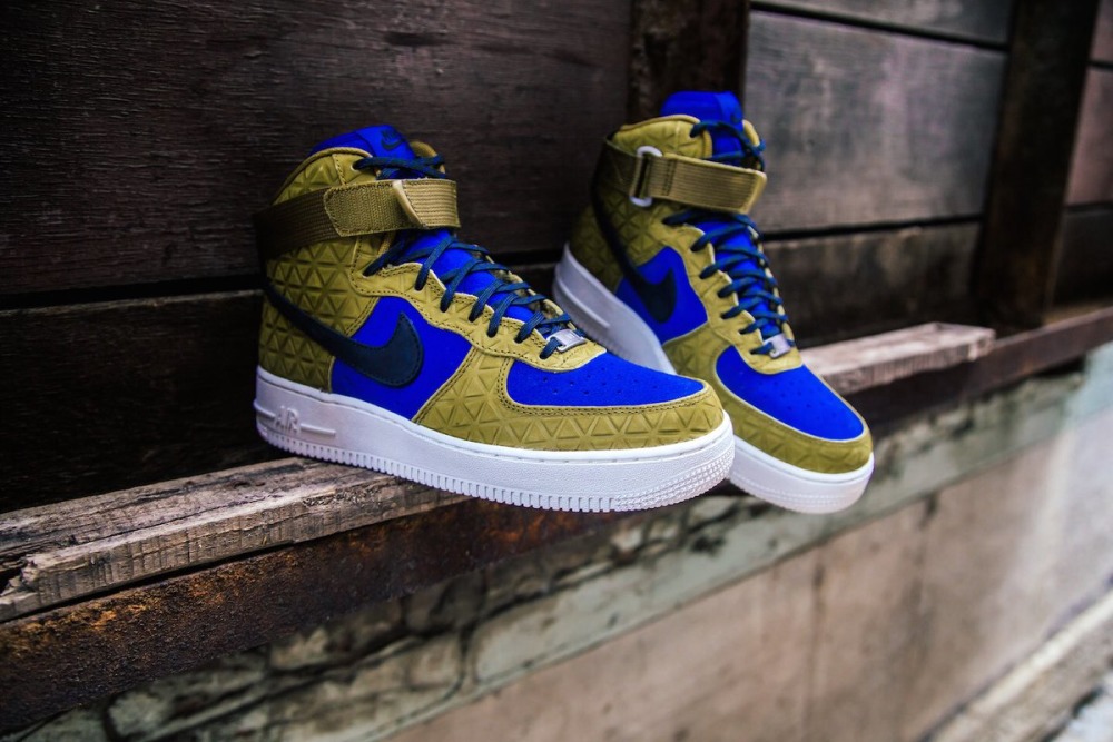 Nike air force 1 blue suede best sale