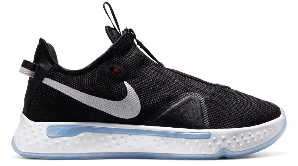 nike pg 4 black white