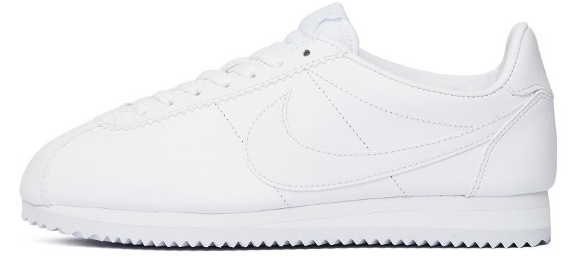 White leather cheap cortez