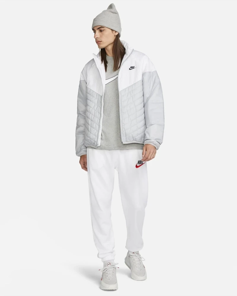 White nike cheap puffer coat