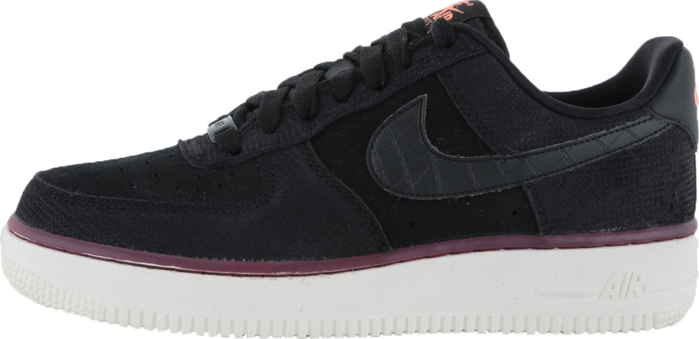 i i Nike Wmns Air Force 1 07 Suede Black Atomic Pink 749263 003 1 989 Brooklynstore