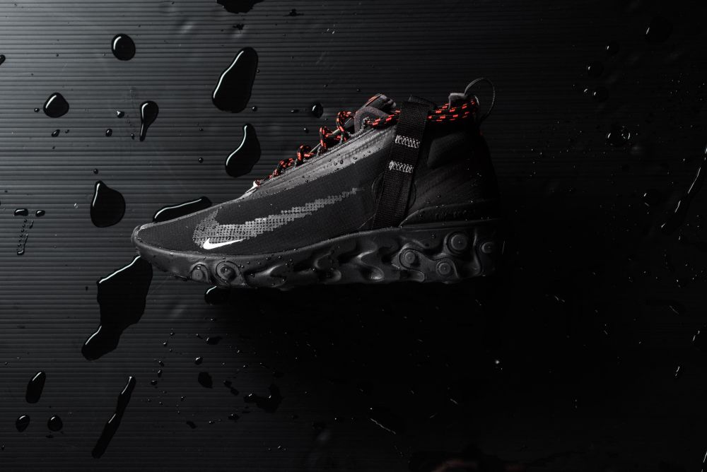 Мужские кроссовки Nike React Runner Mid WR ISPA Black купить по