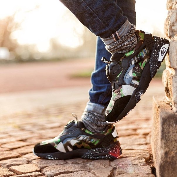 Puma disc shop blaze bape black