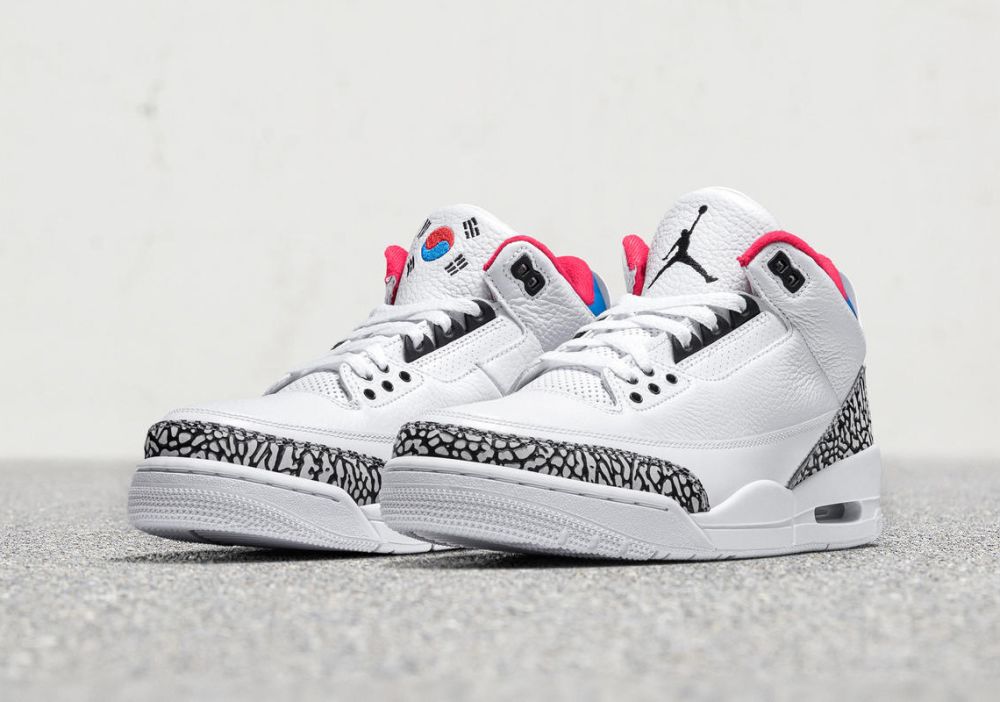 Jordan retro cheap 3 seoul