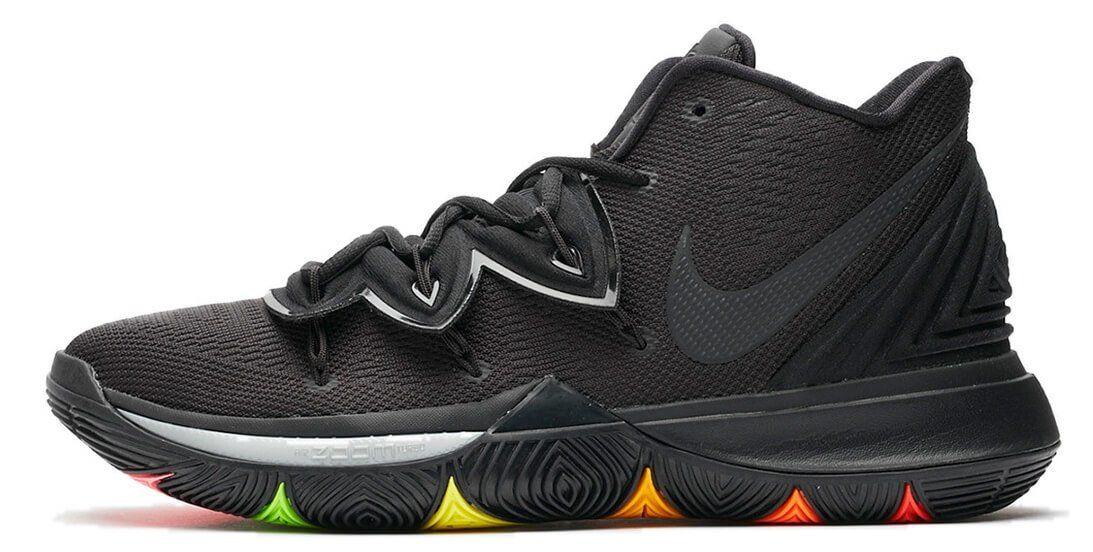 Nike Kyrie 5 EP Neon Rainbow Sole Black 1 989 Brooklynstore