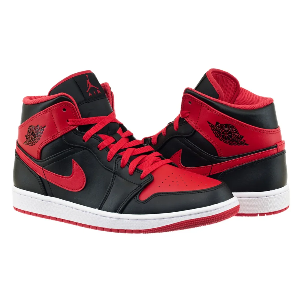 Jordan air best sale 1 black red