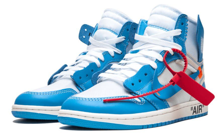 Off white air hot sale jordan 1 box