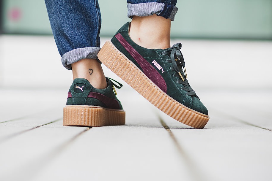 Puma Wmns Suede Creepers Satin Fenty by Rihanna