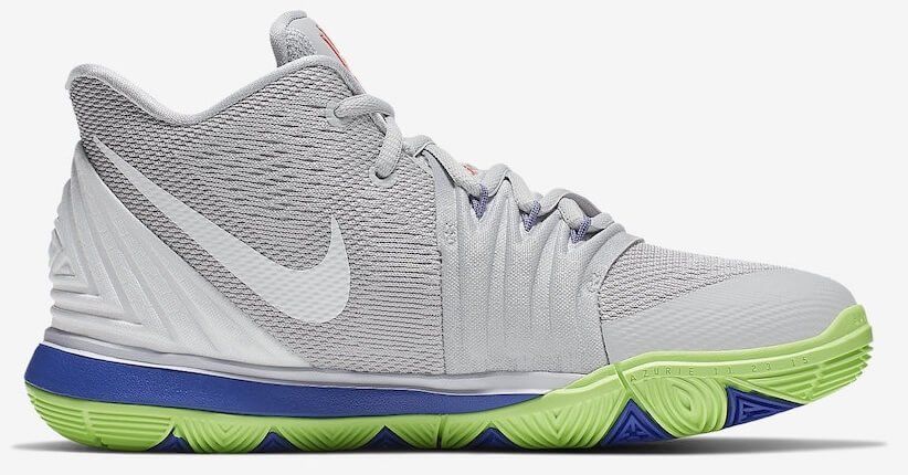 Kyrie 5 grey sales white lime