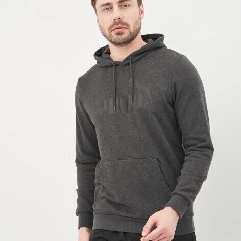 Puma big logo clearance hoodie