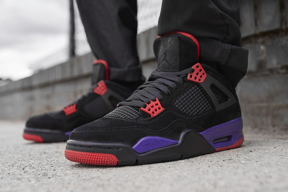 Jordan retro 4 store raptor