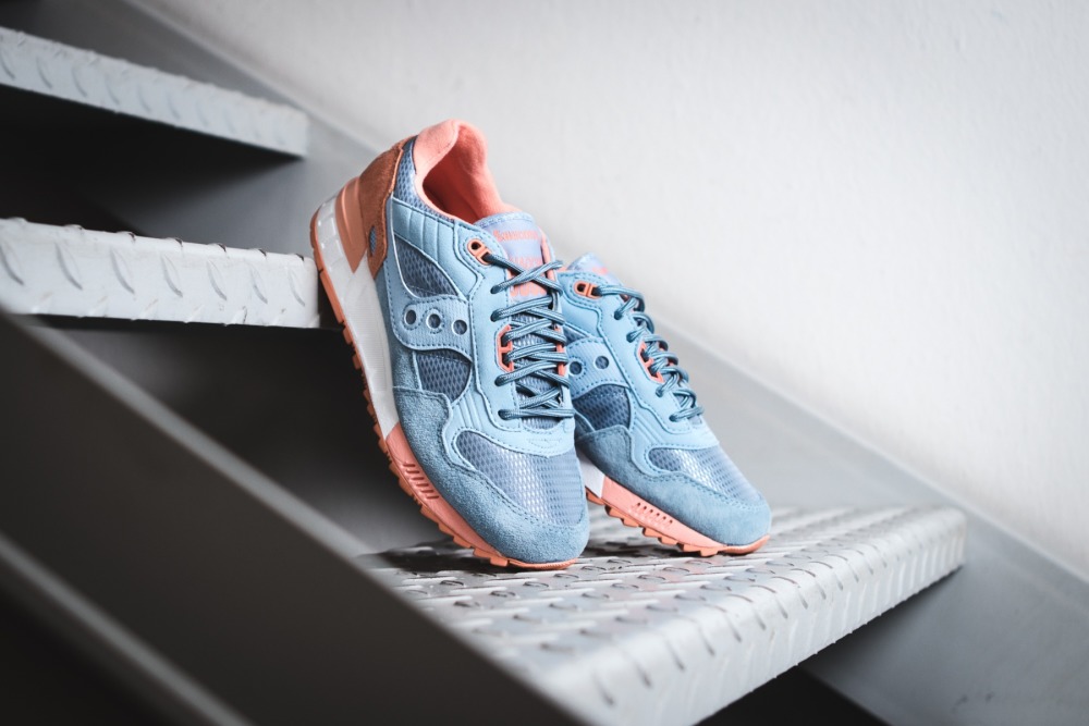 Saucony blue store and orange