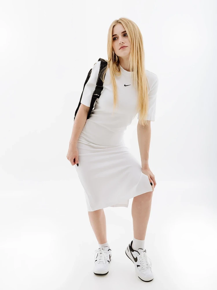 White nike cheap t shirt dress