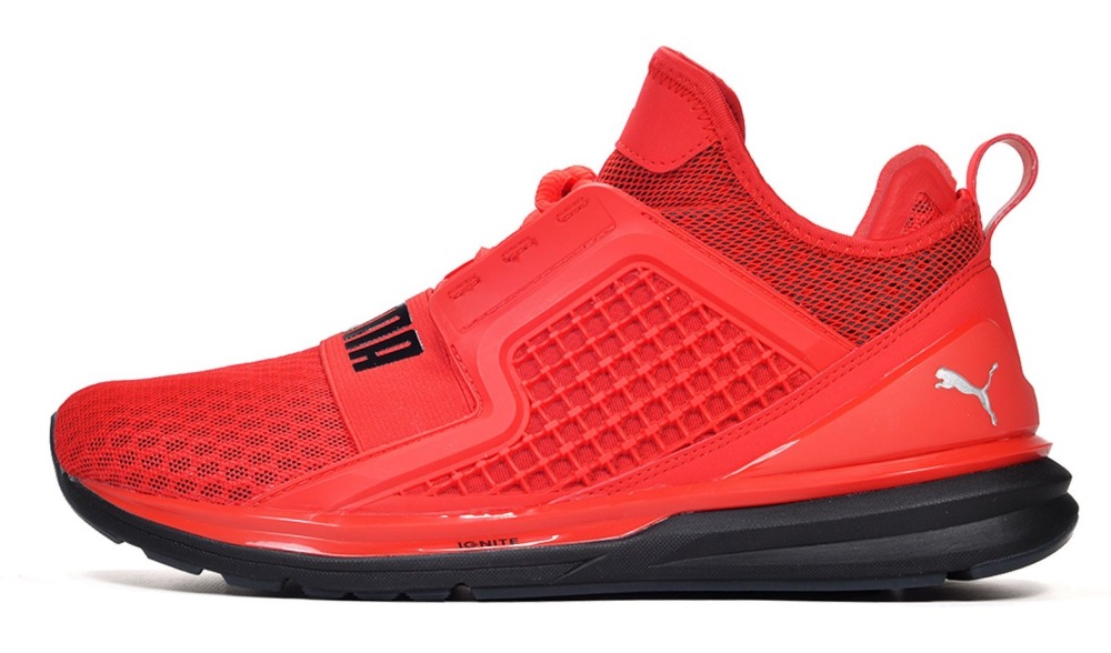 Puma ignite shop limitless red shoes