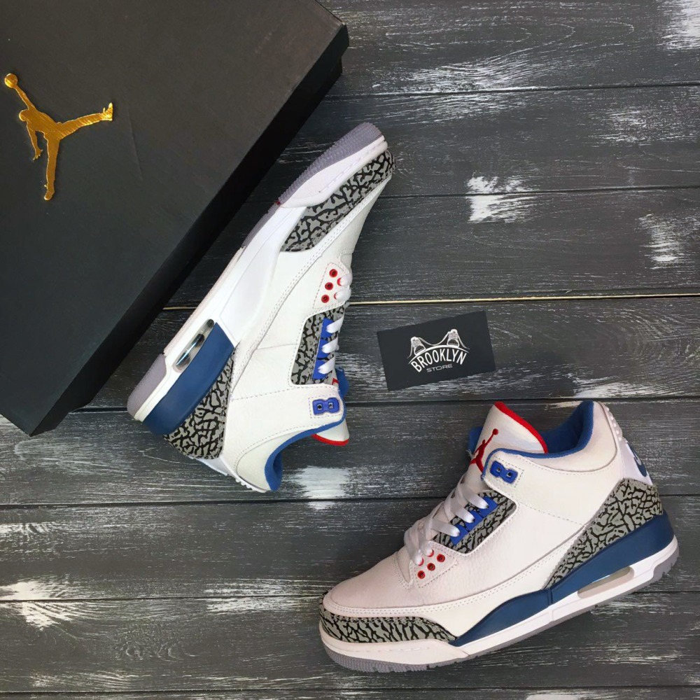 Jordan 3 best sale retro blue